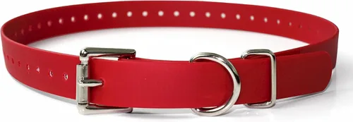 Miniatura 11 de Collar de perro Educator Biothane, impermeable, a prueba de olores, con hebilla de metal y anillo en D, ajustable para un ajuste personalizado, Negro