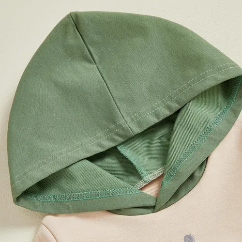 Miniatura 209 de Conjunto de ropa de otoño e invierno para bebé y niño, sudadera larga con capucha y pantalones para niños pequeños, 6, 12, 18, 24 meses, 2T
