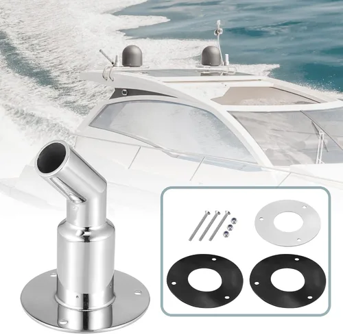 Miniatura 2 de Tubo de escape a través del casco con tornillos y tuercas para tubo de tubo de acero inoxidable de 0.945 in 0.94 pulgadas