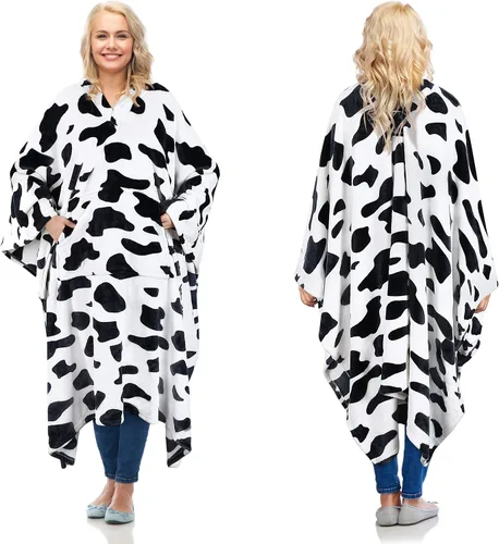 Miniatura 13 de Catalonia Wearable Blanket Poncho for Adult, Super Soft Comfort TV Throw Blanket Cape for Women and Men