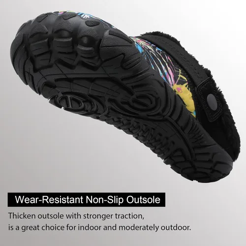 Miniatura 6 de Besroad - Pantuflas mullidas para mujer y hombre, esponjosas, cómodas, de espuma viscoelástica, para dormitorio