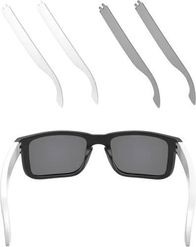 Miniatura 29 de EZReplace 1 par/2 pares de patillas de repuesto para gafas de sol Oakley Holbrook OO9102 OO9244/Holbrook XL OO9417 Negro