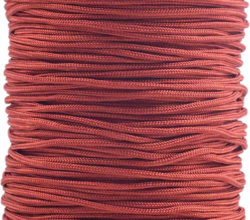 Miniatura 79 de KONMAY 1 rollo de cuerda de nailon para hacer pulseras de 150 yardas, trenzado de nailon Shamballa Macramé/cordón de cuentas de 0.4mm, cordón