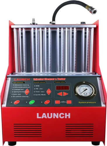 Miniatura 2 de Limpiador y probador de inyector Autool Launch CNC602A con transformador de 110 V
