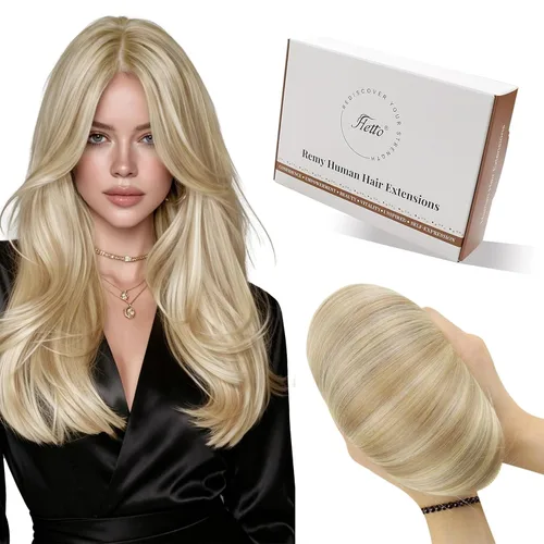 Miniatura 17 de Hetto - Extensiones de cabello humano real para coser, color negro azabache, #1, 12 pulgadas, 2.47 onzas Adhesivo suave, fuerte, uso diario
