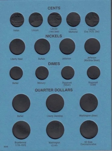 Miniatura 2 de Whitman 250th America Celebration Coin Folder – Kids Love Coins P & D Mints #5536