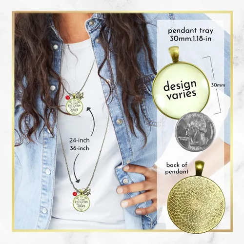 Miniatura 16 de Gutsy Goodness Collar inspirado en la mujer de la fe, colgante hecho a mano con mensaje de esperanza
