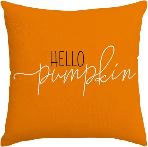 Miniatura 15 de RABUSOFA Fundas de Almohada de Otoño 18x18 Pulgadas, Almohadas Decorativas de Otoño Hello Pumpkin, Funda de Cojín para Exteriores de Acción
