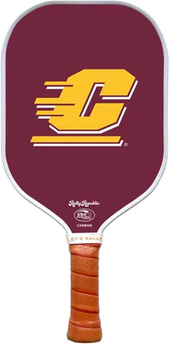 Miniatura 86 de Raqueta de pickleball colegial oficialmente licenciada - Raqueta aprobada por la Asociación de Pickleball de EE. UU. - Núcleo de nido de abeja Texas