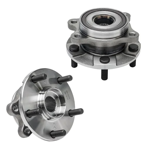 Miniatura 16 de Detroit Axle - 2.2L Bujes de rodamiento de rueda delanteros de 2 piezas para Honda Accord 90-97, 97 Acura CL, 2 rodamientos de ruedas y conjunto