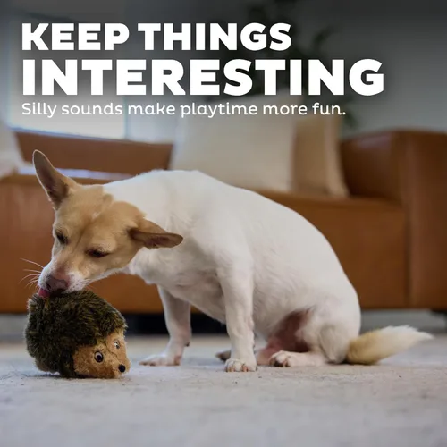 Miniatura 4 de Outward Hound - Juguete de peluche Hedgehogz para perro, tamaño S