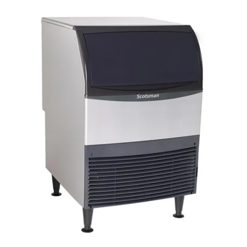 Miniatura 14 de Scotsman UN324A-1 Máquina para hacer hielo estilo nugget bajo encimera con contenedor, producción diaria de 340 lb, almacenamiento de 80 lb, acero