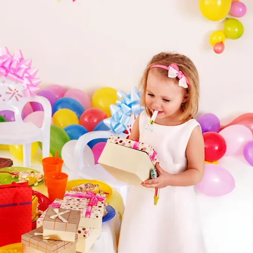 Miniatura 3 de Toyvian 30 piezas de sopladores musicales con purpurina para fiestas, para cumpleaños, chillones de cumpleaños, para niños, cumpleaños, vacaciones