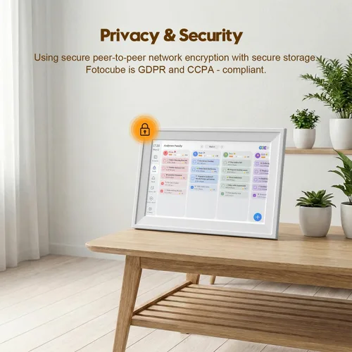 Miniatura 3 de Calendario digital de 10.1 pulgadas con pantalla táctil IPS, calendario electrónico inteligente y planificador con control de aplicaciones gratuito
