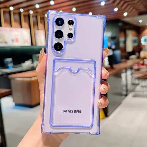 Miniatura 151 de Tuokiou Funda para Samsung Galaxy A14 5G, Fundas Protectoras Transparentes con Ranura para Tarjetas, Funda Cartera de TPU Suave Ajustada Resistente