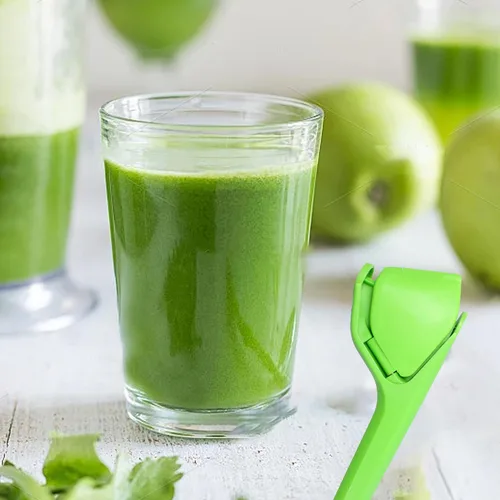 Miniatura 4 de Septe Exprimidor de limón, exprimidor de limón, exprimidor de cítricos de lima, jugo de mano, verde