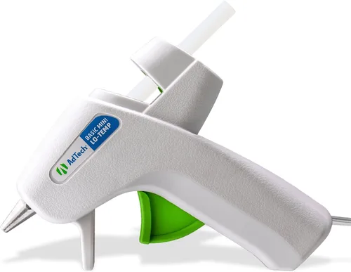 Miniatura 5 de AdTech 4pk - Mini pistolas de pegamento caliente de baja temperatura, color blanco