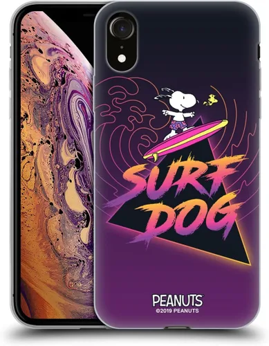 Miniatura 134 de Head Case Designs Peanuts Tropical Surf Snoopy Aloha Disco Gel Funda con licencia oficial [protección de grado militar] compatible con Apple iPhone