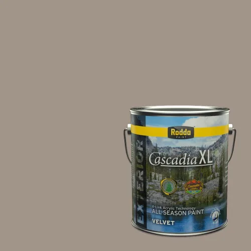 Miniatura 169 de Rodda Paint CASCADIA XL Pintura e imprimación satinada exterior en uno, cuarto de galón, abulón