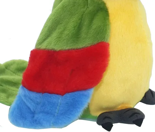 Miniatura 5 de Vincilee Talking Parrot Repeat What You Say Mimicry - Juguete interactivo de peluche para mascotas, juguetes interactivos para regalar a los niños