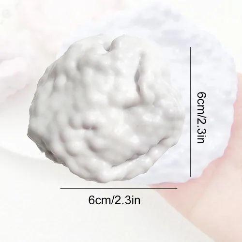 Miniatura 4 de Pelota antiestrés de uva al vacío, colorida bola estresante moldeable para adultos, bolas estresantes para apretar, juguetes con sonido para aliviar
