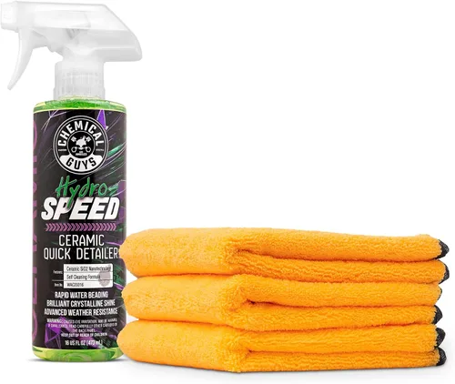 Miniatura 9 de Chemical Guys HydroSpeed Spray Detallador Rápido de Cerámica - Spray Detallador de Automóviles SiO2 Shine para Automóviles, Camiones, SUVs