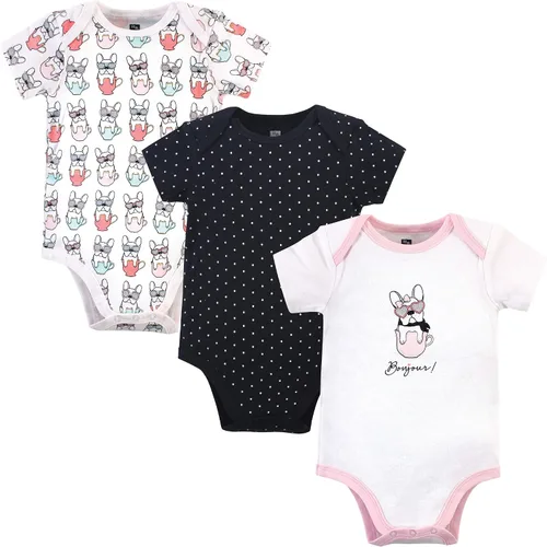 Miniatura 164 de Hudson Baby baby-girls Cotton Bodysuits 3-pack