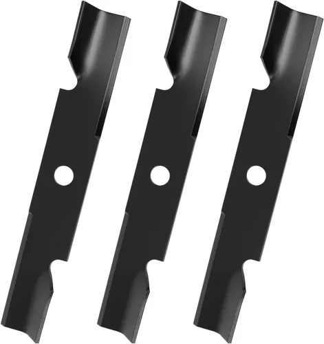 103-6401 Cuchilla de cortacésped compatible con Ex Mark Lazer Z CT Tu rf Tra CER 48 pulgadas, reemplaza para 103-6401-S, paquete de 3