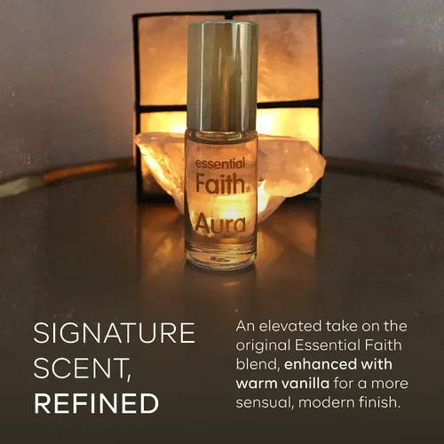 Miniatura 5 de Aura Roll On - Aceite de perfume prémium para mujer, fabricado en Estados Unidos, natural, de larga duración, cálido, seductor, vainilla/ámbar sin