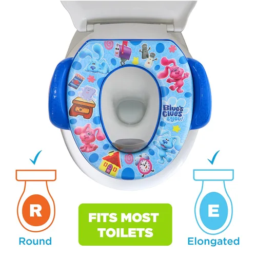 Miniatura 7 de Nickelodeon Blue's Clues - Asiento suave para orinal y asiento de entrenamiento para ir al baño, cojín suave, entrenamiento para ir al baño