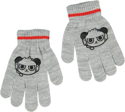 Miniatura 5 de Ryans World Ryan and Combo Panda - Juego de 3 piezas de guantes y bufanda con pompón para niños Ryan y Combo Panda