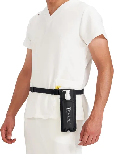 Miniatura 2 de Master Massage Funda de aceite de masaje para una sola botella, ajustable y resistente al calor, kit de bolsa de funda individual para botella