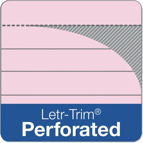 Miniatura 16 de Tops Prism Plus - Bloc legal de 5 x 8 pulgadas, perforado, gris, regla estrecha, 50 hojas por bloc de escritura, paquete de 12 (63060)