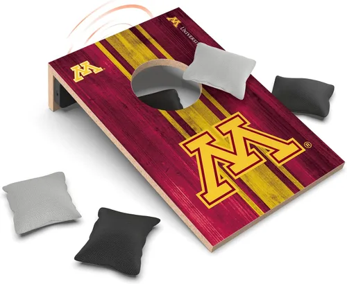 Miniatura 16 de SOAR Juego de Cornhole de mesa NCAA y altavoz Bluetooth