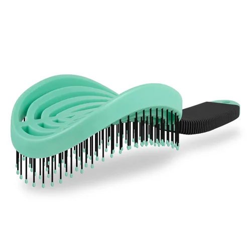 Miniatura 21 de NuWay® DoubleC® Pro - Cepillo profesional para desenredar el cabello, cepillo patentado de doble curva para el cuidado del cuero cabelludo