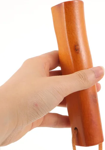 Miniatura 2 de Lurrose Reemplazo de mango de paraguas de madera, mango de agarre compacto para paraguas plegable, mango de gancho de caña abierta automático, mango