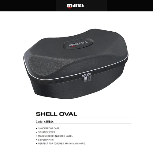 Miniatura 2 de Mares Contenedor de almacenamiento redondo Shell Oval Shell