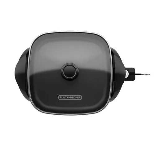 Miniatura 3 de Black & Decker sartén eléctrico, Negro
