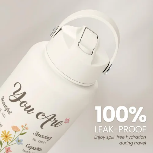 Miniatura 4 de Regalos cristianos para mujeres, botella de agua inspiradora de acero inoxidable de 32 onzas con aislamiento con tapa, regalos religiosos para mamá