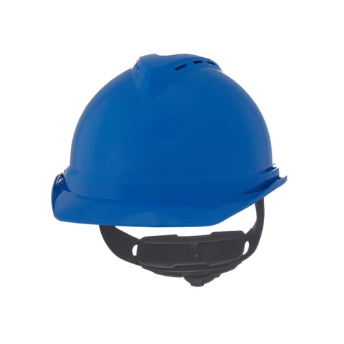 Miniatura 7 de MSA 10034088 V-Gard 500 - Casco de seguridad estilo gorra, con suspensión de trinquete Fas-Trac III, carcasa de polietileno, protección contra