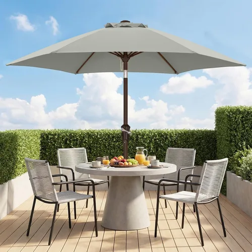 Miniatura 27 de ABCCANOPY Sombrilla de patio al aire libre de 7.5 pies, sombrilla de mesa con protección UV con manivela para una fácil instalación, adecuada