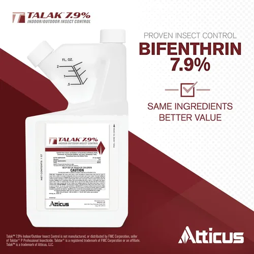 Miniatura 2 de Atticus Talak 7.9% Control de insectos para interiores y exteriores, concentrado de bifentrina (32 onzas)
