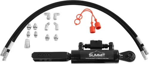 Miniatura 7 de Summit Hydraulics Kit de enlace lateral de doble efecto, cilindro de tractor de categoría 1