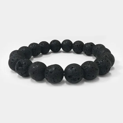 Miniatura 570 de Gem Avenue Handmade Round Bead Stretch Bracelet Unisex Natural Stone Beaded Jewelry for Men & Women, Elastic Wristband for Daily Wear