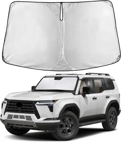 Miniatura 81 de EcoNour Parasol para parabrisas compatible con Hyundai Tucson 2016-2019 2020 2021, visera solar para parabrisas delantero y ventana, bloqueador