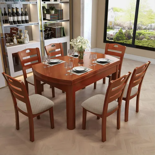 Miniatura 2 de Genina Fundas de asiento impermeables para sillas de comedor, fundas para sillas de comedor, fundas para sillas de cocina (caqui, 6 piezas)