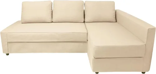 Miniatura 17 de IKEA Friheten - Funda de sofá cama para sofá cama pequeño, fundas de sofá para sala de estar con cojín y fundas de almohada (S-12, diván derecho)