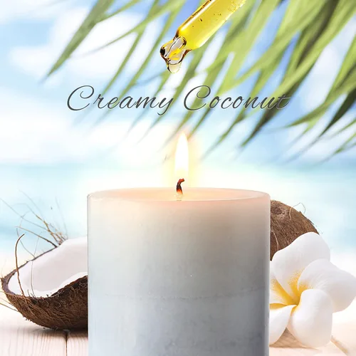 Miniatura 5 de CRYSTAL CLUB Velas perfumadas de pilar, velas aromáticas de coco cremoso de aromaterapia, velas aromáticas hereditarias de combustión limpia y sin