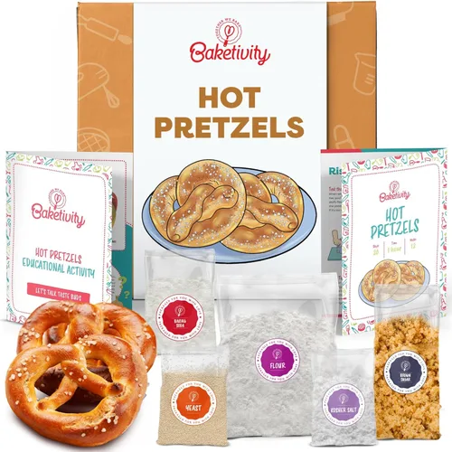 Miniatura 12 de Baketivity Kids - Juego de hornear para niños, kit de suministros para fiestas de comida para adolescentes, lecciones de cocina esenciales