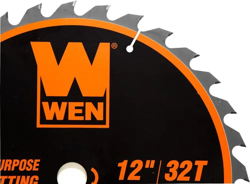 Miniatura 3 de WEN BL1232-2 - Juego de hojas de sierra profesional para carpintería de 12 pulgadas, 32 dientes y 80 dientes con punta de carburo, 2